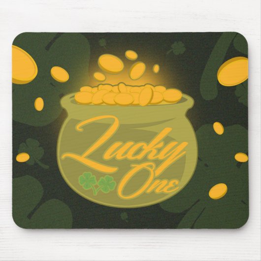 Glück Eins Mousepad (Vorne)