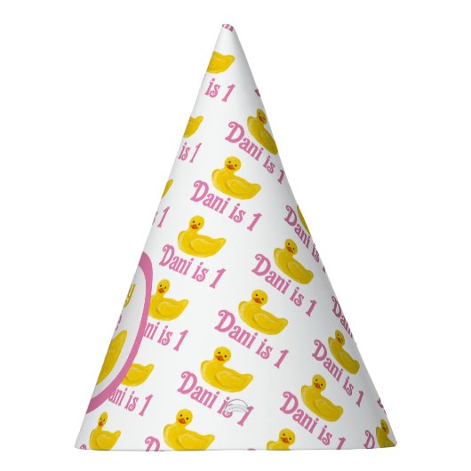 Glück Eins Partyhütchen (Rechts)