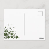 Glück Eins Postkarte (Rückseite)