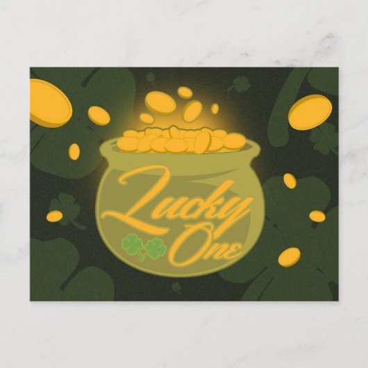 Glück Eins Postkarte (Vorderseite)