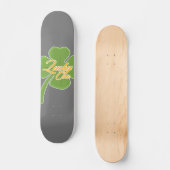 Glück Eins Skateboard (Vorderseite)