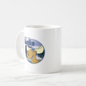 Glück-Elche - Alaska Kaffeetasse (Vorderseite Links)