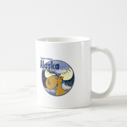 Glück-Elche - Alaska Kaffeetasse (Rechts)