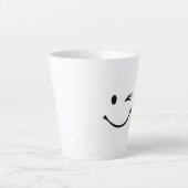 GLÜCK FACE WINK TASSE (Vorderseite)