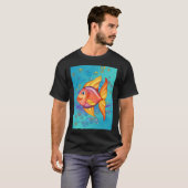 Glück, Fantasie-Fisch T-Shirt (Vorne ganz)