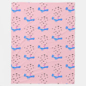 Glück Fleecedecke (Vorderseite)