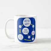 Glück-Flussdiagramm-Kaffee-Tasse Kaffeetasse (Links)