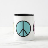 Glück-Friedensfreiheits-Tasse Tasse (Zentrum)