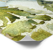 Glück fühlt sich gut an poster (Ecke)