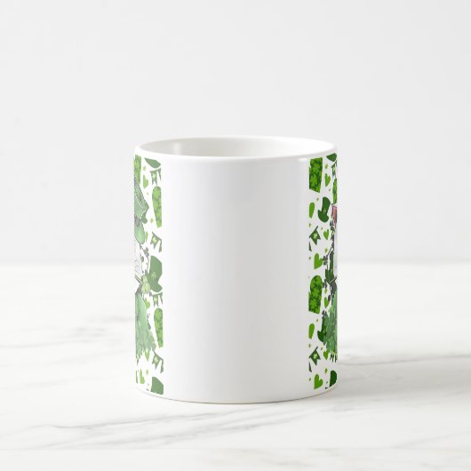 Glück für die Iren Kaffeetasse (Mittel)