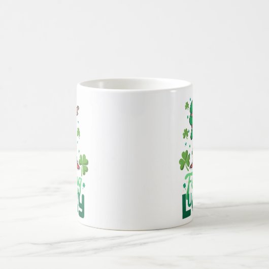 Glück für die Iren Kaffeetasse (Mittel)