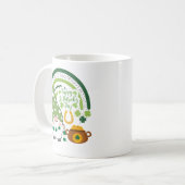 Glück für die Iren Kaffeetasse (Vorderseite Links)