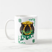 Glück für die Iren Kaffeetasse (Links)