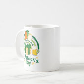 Glück für die Iren Kaffeetasse (Vorderseite Links)