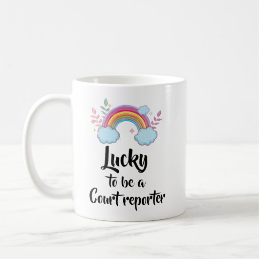 Glück für die Tasse eines Gerichtsreferenten (Links)