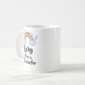 Glück für eine Windsurfer-Tasse Kaffeetasse (Vorderseite Links)