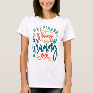 Glück für Frauen ist ein Oma T-Shirt