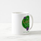 Glück für Kunden wie Sie St. Patrick's Day Kaffeetasse (VorderseiteRechts)