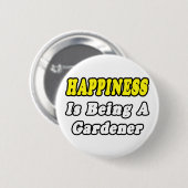 Glück... Gärtner Button (Vorne & Hinten)