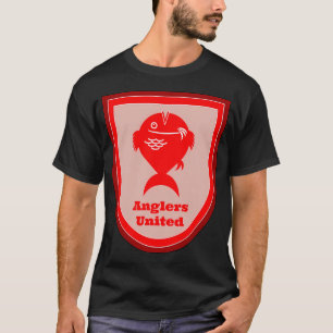 Glück gehabt, ich bin hier Barschangeln Lustiger B T-Shirt