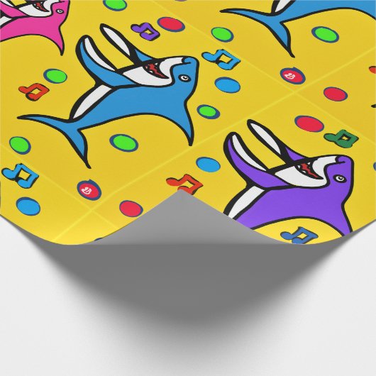 GLÜCK GESCHENKPAPIER (Ecke)