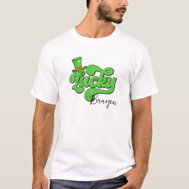 Glück & gesegnet - St. Patrick's Day Kleeblatt Shi T-Shirt