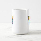 Glück gewinnt Graffiti-Design Kaffeetasse (Mittel)