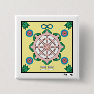 Glück/Glückssymbol sein Button