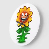 GLÜCK GROßE WANDUHR (Winkel)