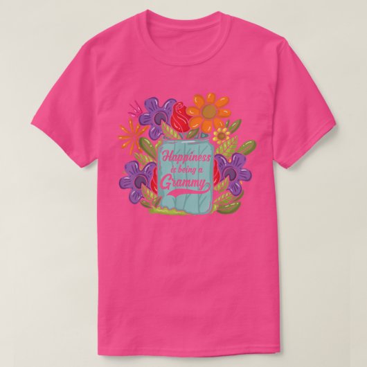 Glück Großmutter Gärtnern Großmutter Gärtner T-Shirt (Design vorne)