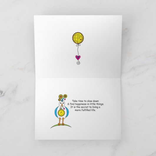 Glück_Gruß Karte (Innenseite)