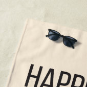 Glück hat Ihre getanen Nägel Strandtuch (Beispiel)