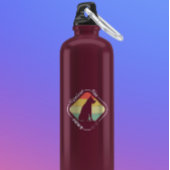 Glück hat Paws-Design Edelstahlflasche