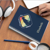 Glück hat Paws-Design Notizblock