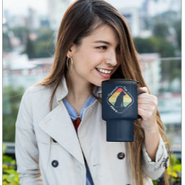 Glück hat Paws-Design Reisebecher