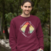 Glück hat Paws-Design Sweatshirt