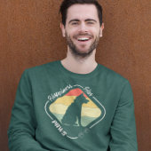 Glück hat Paws-Design T-Shirt