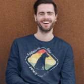 Glück hat Paws-Design T-Shirt