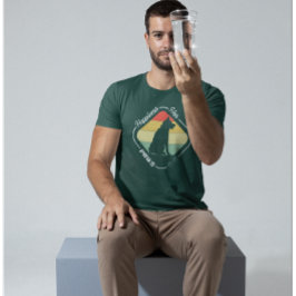 Glück hat Paws-Design T-Shirt