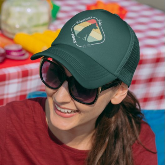 Glück hat Paws-Design Truckerkappe