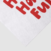 Glück hat Spaß Seidenpapier (Ausschnitt)