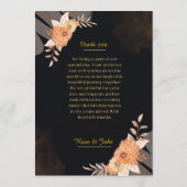 Glück, Hochzeitkarte (Rückseite)