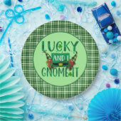 Glück & I Gnome It St Patricks Day Party Pappteller (Party)