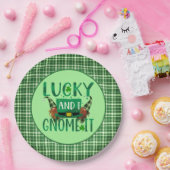 Glück & I Gnome It St Patricks Day Party Pappteller (Party)