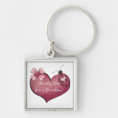 Glück, ich bin ein Oma Geschenke Schlüsselanhänger (Vorne)