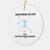 Glück im Leben ist eine Angelegenheit des Keramikornament (Links)