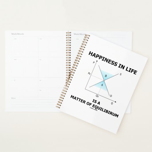 Glück im Leben ist eine Frage des Gleichgewichts Planer (Anzeige)
