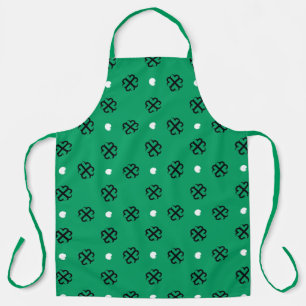 Glück im Liebe Shamrock-Schürze Schürze