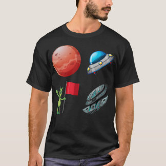 Glück im Weltraumpaket T-Shirt