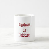 Glück in der Einsamkeit Tasse (Mittel)